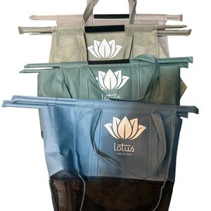 Trolley Bag Set - Blue, Green, Gray